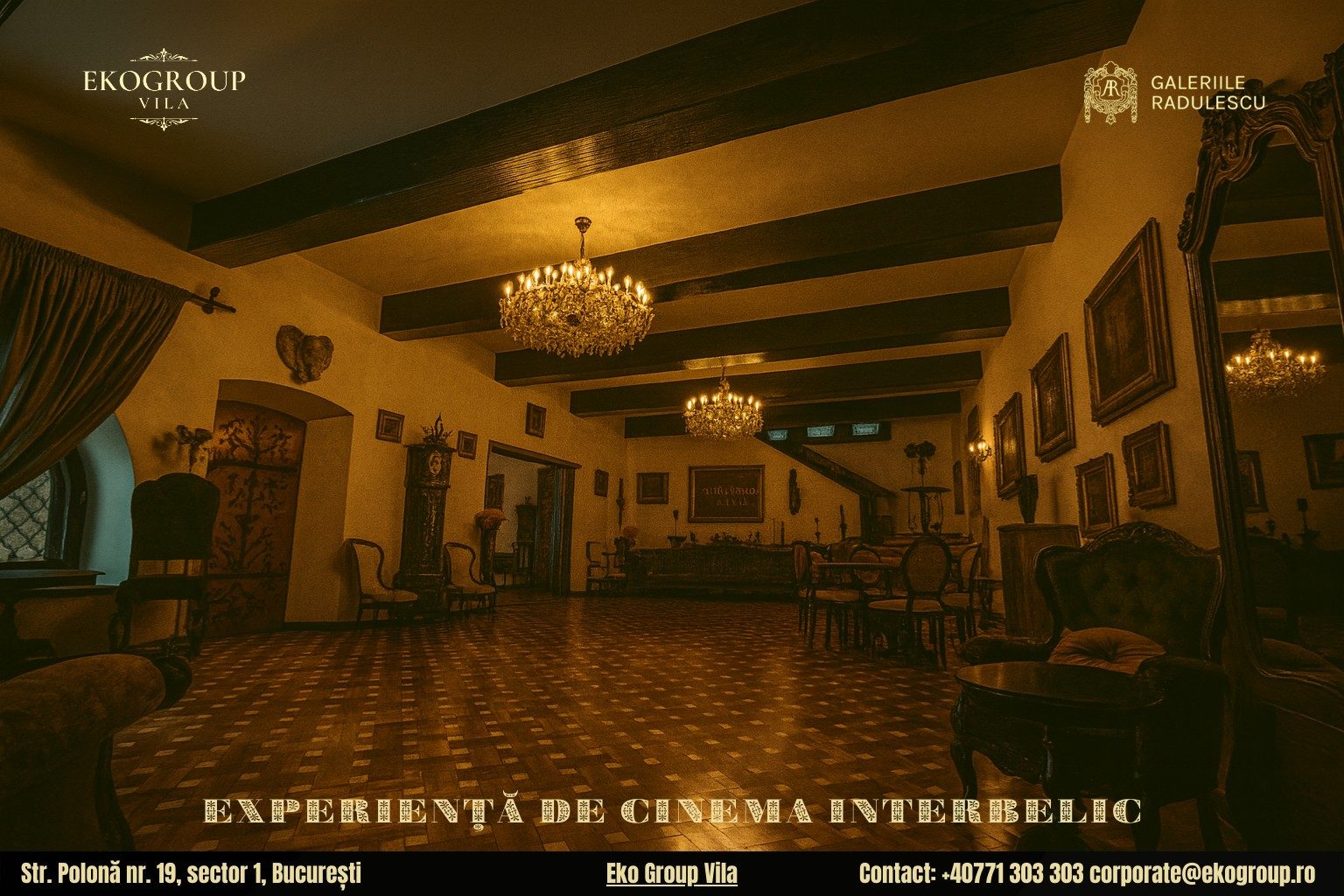 Crăciunul anilor ’30 la Eko Group Vila: o experiență ca într-un film de Crăciun interbelic 27 Crăciunul anilor ’30 la Eko Group Vila: o experiență ca într-un film de Crăciun interbelic