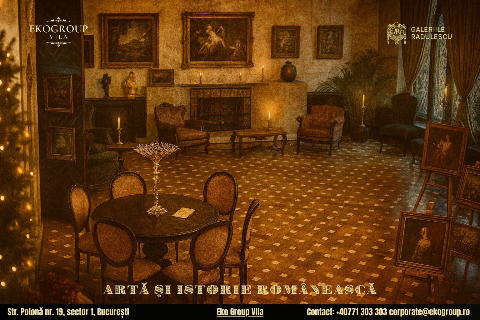 Povestea Crăciunului redescoperită în atmosfera anilor ’30 la Eko Group Vila 6 Povestea Crăciunului redescoperită în atmosfera anilor ’30 la Eko Group Vila