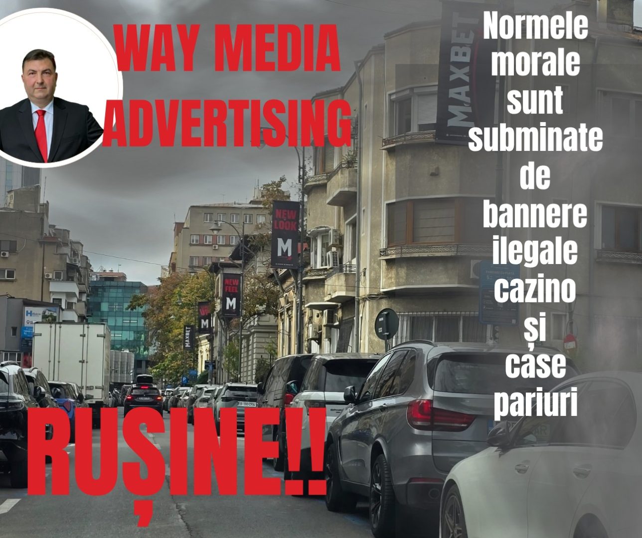 Way Advertise Production SRL: O investigație asupra publicității fără avize în București